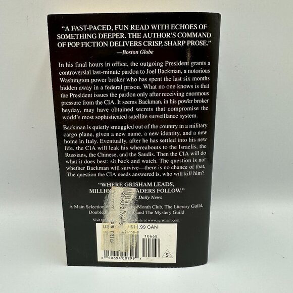The Broker By John Grisham 2005 Paperback Bestselling Political Thriller - Picture 2 of 3
